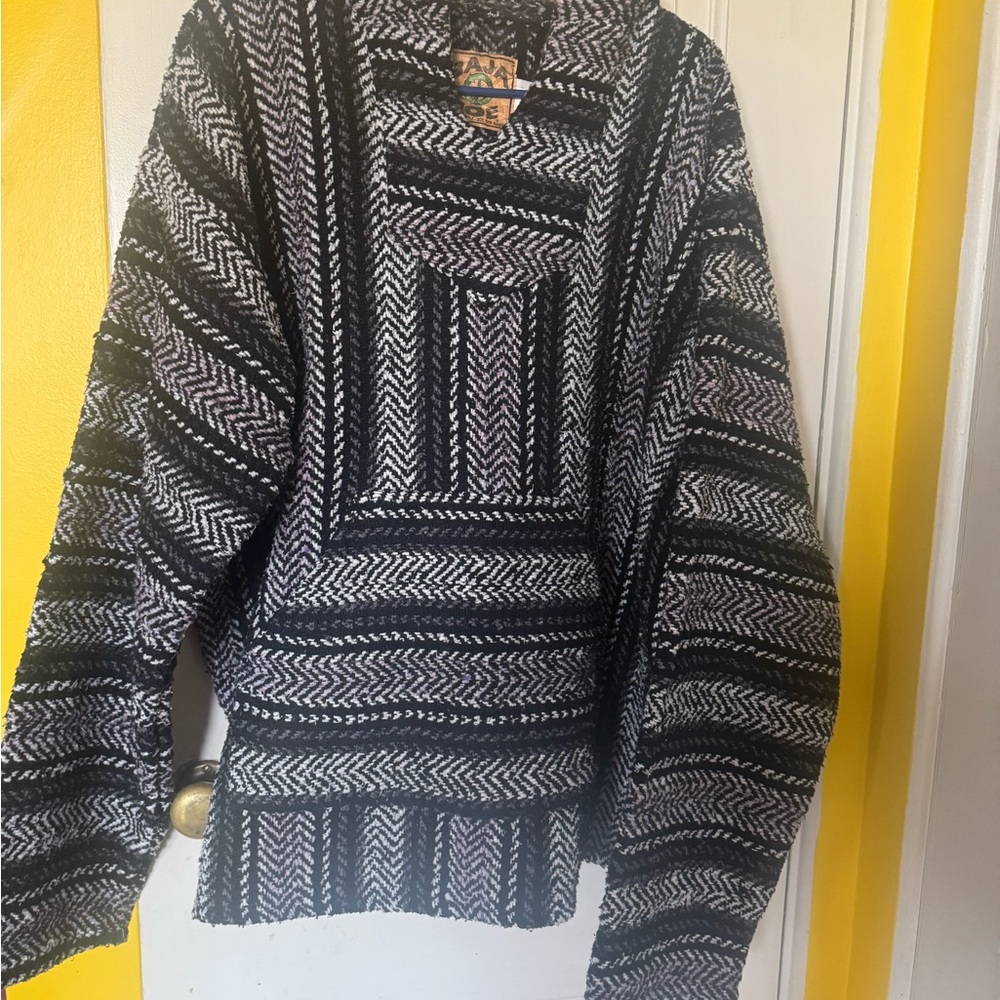 Warm hippie dead head earth hoodie garden festival